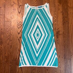 Alice + Olivia Dress Geometric Knitted Tank Dress XS